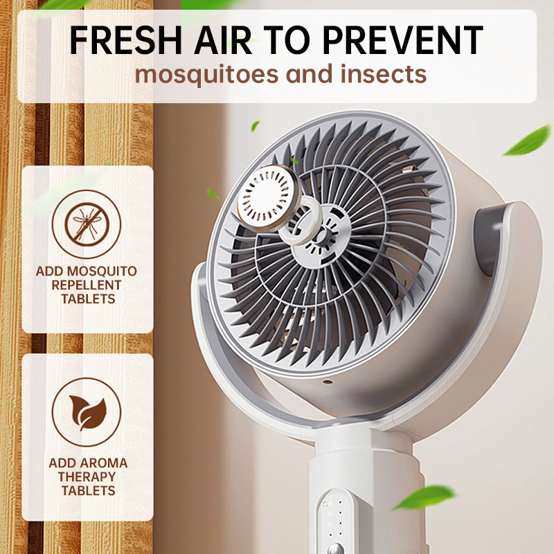 ❄️ZOMER-SPECIALE AANBIEDING🌀 50% KORTING! Stille USB-vloerventilator – 5 snelheden, 90°-oscillatie, minder dan 36 dB. Perfect voor in de slaapkamer of op kantoor. 🌬️✅
