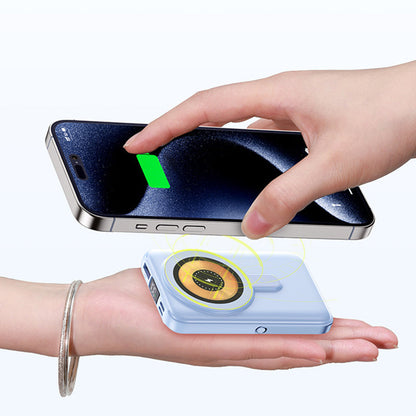 🔋NU 60% KORTING! ⚡ Magnetische draadloze powerbank 10000mAh – Snel opladen, stijlvol ontwerp en universele compatibiliteit 🔌