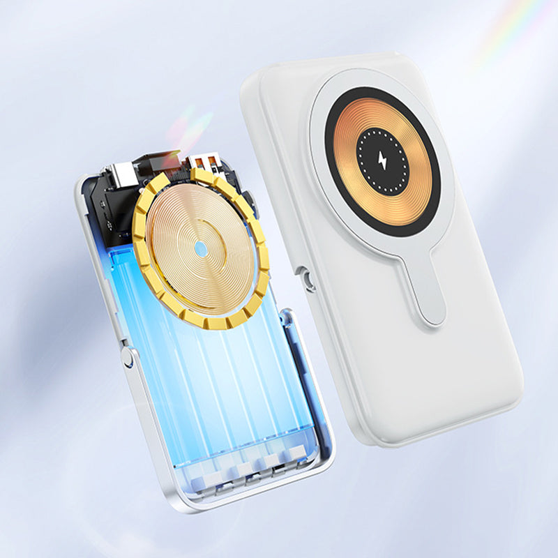🔋NU 60% KORTING! ⚡ Magnetische draadloze powerbank 10000mAh – Snel opladen, stijlvol ontwerp en universele compatibiliteit 🔌