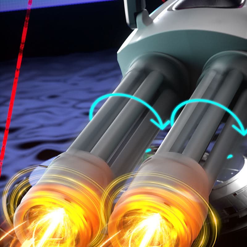 🔫🔥Zomer 55% korting🤽Gatling elektrisch waterpistool met dubbele loop