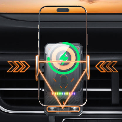 🚗 NU 60% KORTING! 📱 2-in-1 autotelefoonhouder & draadloze oplader – 360° draaibaar, stevige grip & snel opladen 🔋