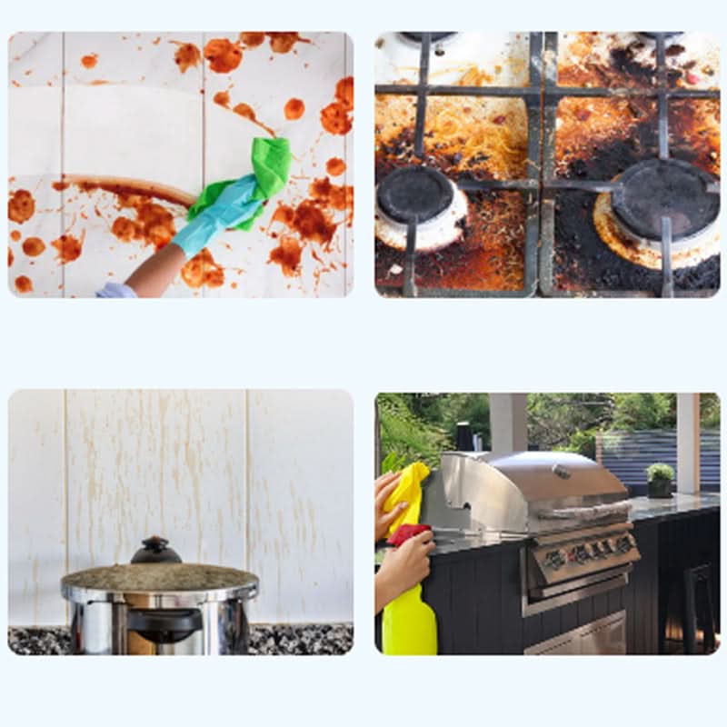 🍳 Keukenoliespatbescherming - Antiaanbakontwerp en gemakkelijk schoon te maken, maximale veiligheid in de keuken 🔥✨