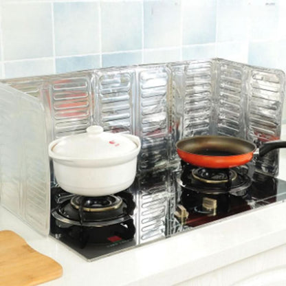 🍳 Keukenoliespatbescherming - Antiaanbakontwerp en gemakkelijk schoon te maken, maximale veiligheid in de keuken 🔥✨