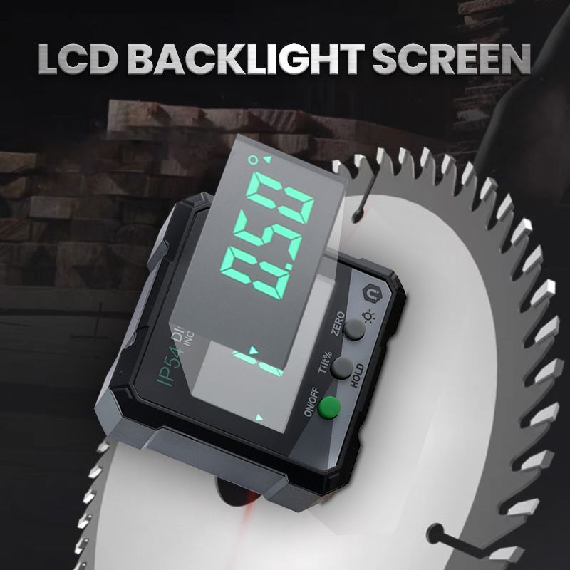 Pousbo® Mini LCD Digitale Hellingshoekmeter（50% OFF）