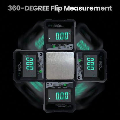 Pousbo® Mini LCD Digitale Hellingshoekmeter（50% OFF）