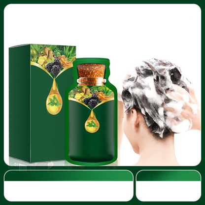 📢📢 60% KORTING🔥 Plantaardige haarkleurstof – Shampoo, bedekt grijze haren & zonder chemische geur