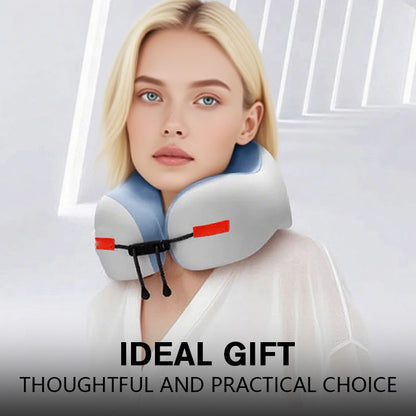 🔥Bestseller - 55% korting🔥U-vormig reisnekkussen van traagschuim✈️💤