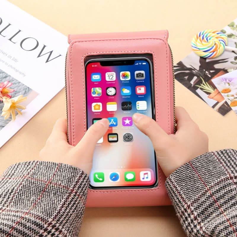 ✨️SPECIALE AANBIEDING 2026 - 60% KORTING👜 📱Dames messengerbag met touchscreen – Smartphone opladen, antidiefstal & waterbestendig