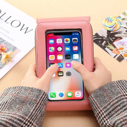 ✨️SPECIALE AANBIEDING 2026 - 60% KORTING👜 📱Dames messengerbag met touchscreen – Smartphone opladen, antidiefstal & waterbestendig