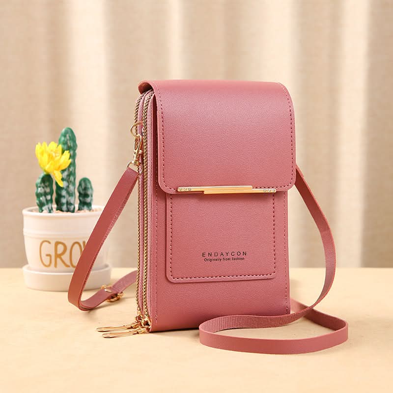 ✨️SPECIALE AANBIEDING 2026 - 60% KORTING👜 📱Dames messengerbag met touchscreen – Smartphone opladen, antidiefstal & waterbestendig