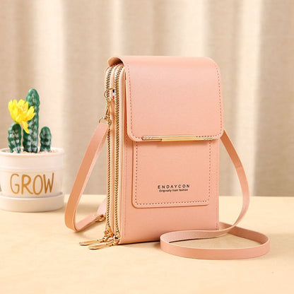 ✨️SPECIALE AANBIEDING 2026 - 60% KORTING👜 📱Dames messengerbag met touchscreen – Smartphone opladen, antidiefstal & waterbestendig