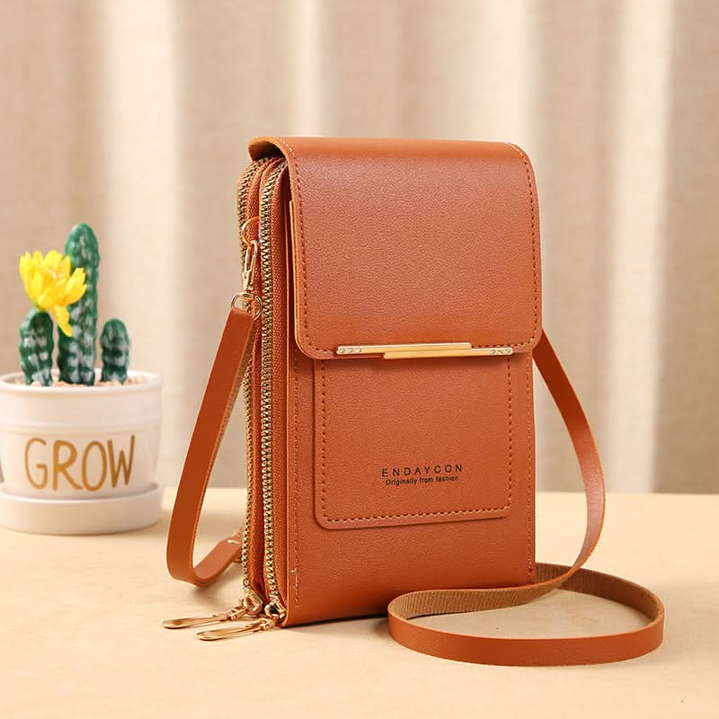 ✨️SPECIALE AANBIEDING 2026 - 60% KORTING👜 📱Dames messengerbag met touchscreen – Smartphone opladen, antidiefstal & waterbestendig