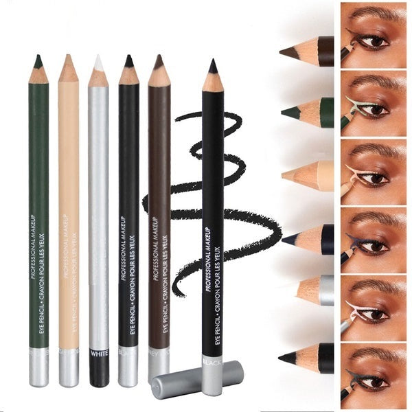 🔈🔈NU 50% KORTING💜1+1 gratis💜Houten, waterbestendige, langhoudende harde eyeliner