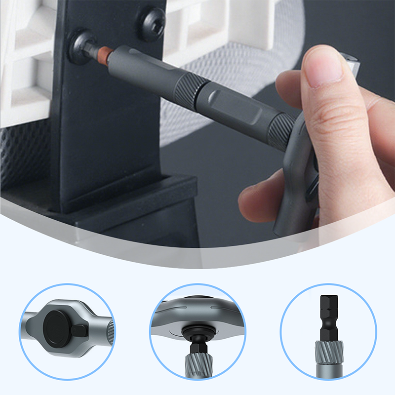 🔧✨ Alles-in-één oplossing – 42-in-1 Magnetische Schroevendraaierset met Opbergdoos