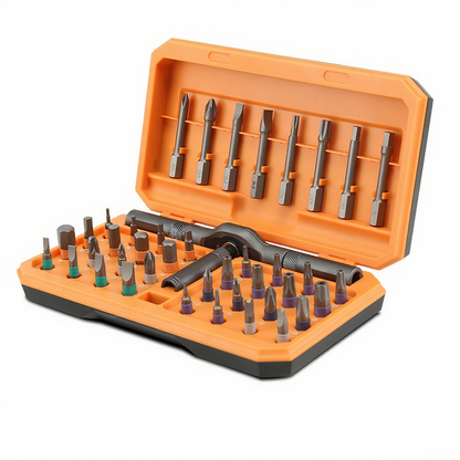 🔧✨ Alles-in-één oplossing – 42-in-1 Magnetische Schroevendraaierset met Opbergdoos