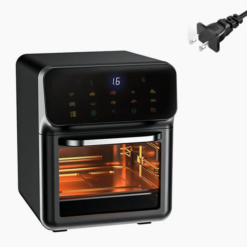 🔥60%  korting - TOP AANBIEDING🍳🍗 Multifunctionele Airfryer met kijkvenster en touchscreen | Gratis verzending✈️