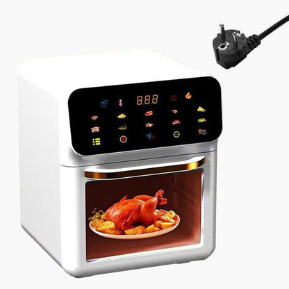 🔥60%  korting - TOP AANBIEDING🍳🍗 Multifunctionele Airfryer met kijkvenster en touchscreen | Gratis verzending✈️
