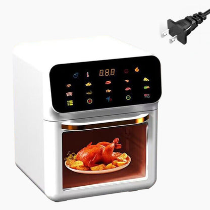🔥60%  korting - TOP AANBIEDING🍳🍗 Multifunctionele Airfryer met kijkvenster en touchscreen | Gratis verzending✈️