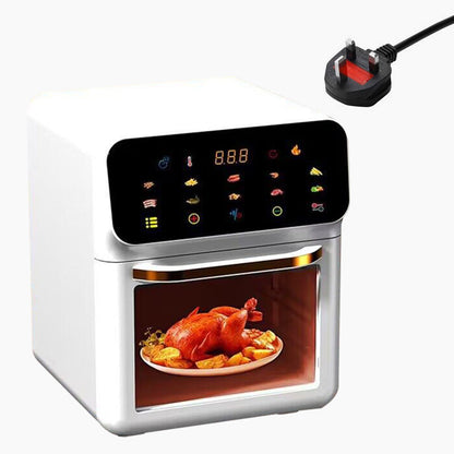 🔥60%  korting - TOP AANBIEDING🍳🍗 Multifunctionele Airfryer met kijkvenster en touchscreen | Gratis verzending✈️