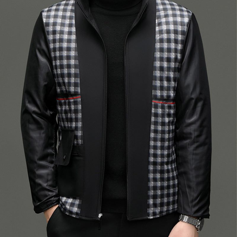 🔥55% korting🔥Halflange trenchcoat voor heren met uitneembare voering