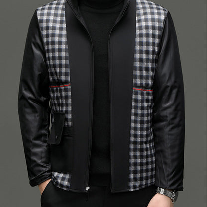 🔥55% korting🔥Halflange trenchcoat voor heren met uitneembare voering