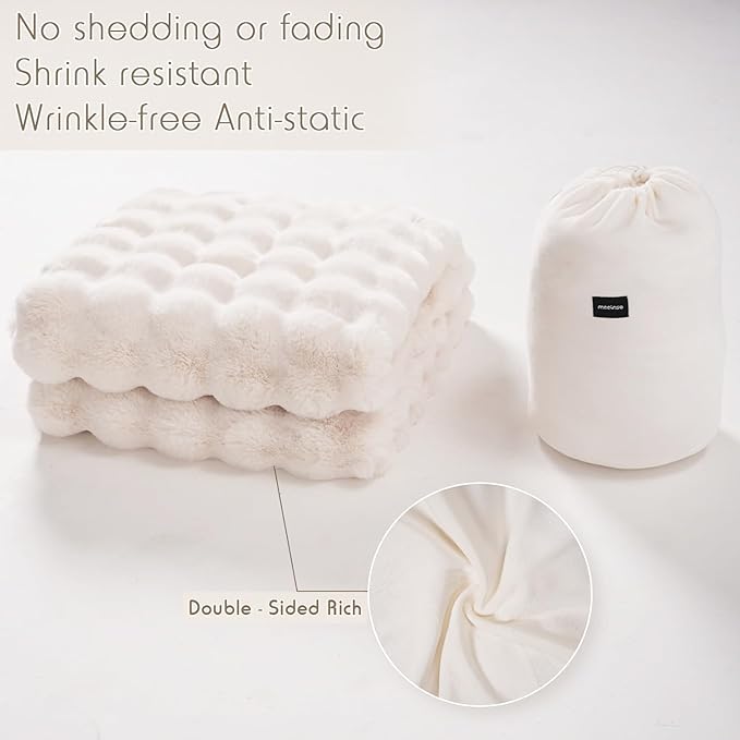 🍂 Herfstuitverkoop – 55% korting! 🛏️ Dik pluche dekentje met konijnenmotief en melkfluwelen hoes 🫧 Dompel jezelf onder in ultiem comfort