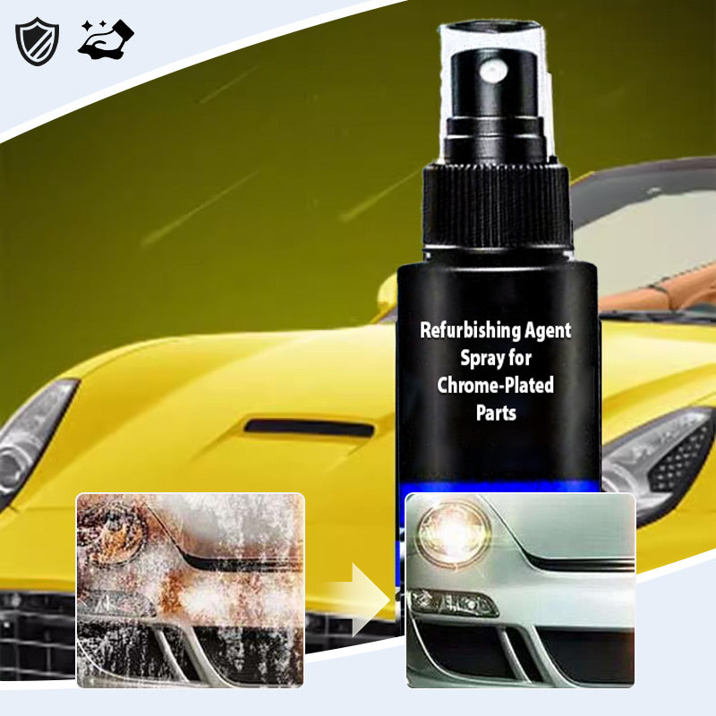 🚗55% korting🔥Opknapmiddel Spray Voor Verchroomde Onderdelen