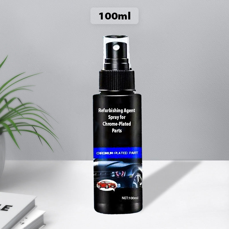 🚗55% korting🔥Opknapmiddel Spray Voor Verchroomde Onderdelen