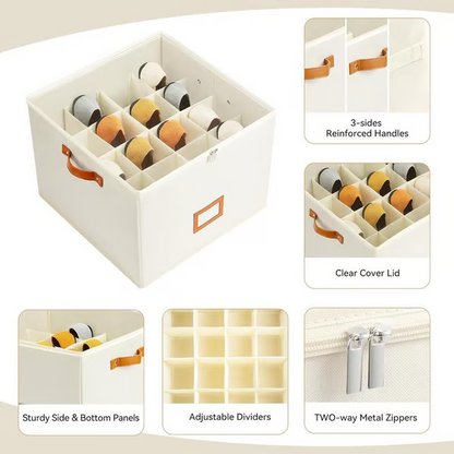 🥇 🔥 50% Korting 👟 Schoenen Organizer – 16 Vakken & Ruimtebesparend
