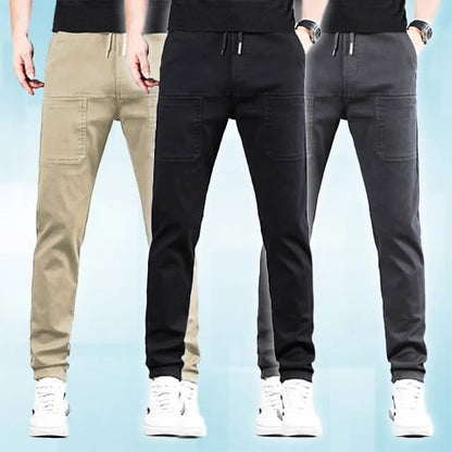 👖50% KORTING🛠️MultiPants – Duurzame cargobroek met meerdere zakken en hoge stretch