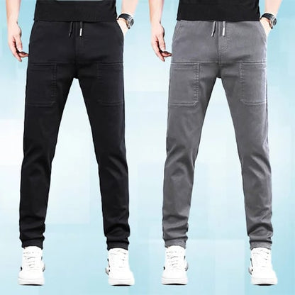 👖50% KORTING🛠️MultiPants – Duurzame cargobroek met meerdere zakken en hoge stretch