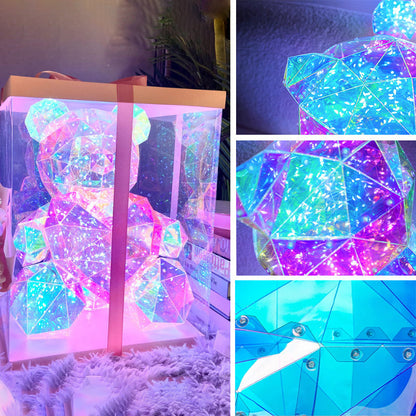 💕Valentijnsdag Special - 60% KORTING🎁 Kleurrijke Lichtgevende Beer