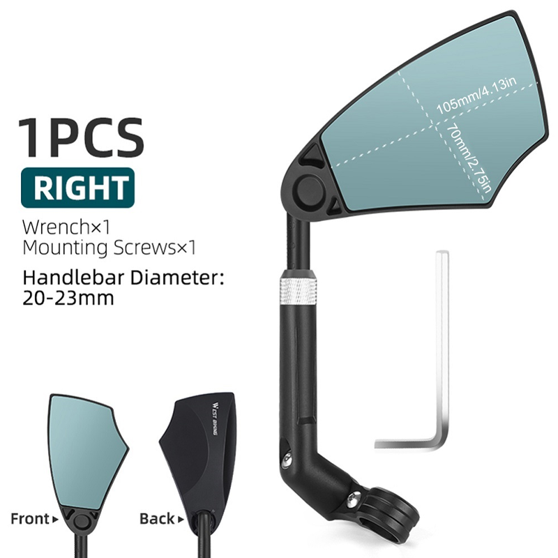 🔥 55% KORTING – 360° Verstelbare Fietsachteruitkijkspiegel | Veiligere Rijdervaring, Geen Dode Hoeken! ⏳ UITVERKOOP!