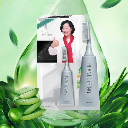 ✨ Duitse plantaardige haarverf voor uit de salon komende uitgroei – 100% plantaardige kracht, eenvoudig in gebruik en bedekt grijs haar in 5 minuten 🌿