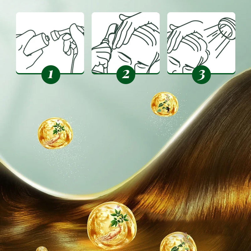 ✨ Duitse plantaardige haarverf voor uit de salon komende uitgroei – 100% plantaardige kracht, eenvoudig in gebruik en bedekt grijs haar in 5 minuten 🌿