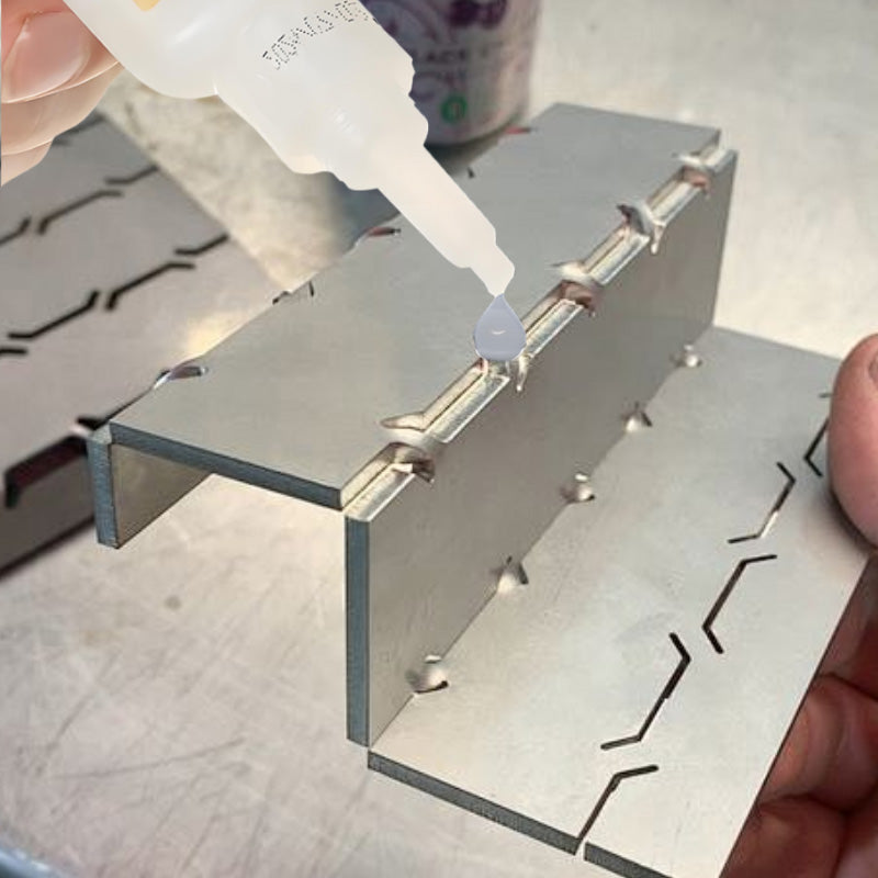 🏠55% korting🔥Snel drogende multifunctionele laslijm - Hoge sterkte verbinding voor metaal/kunststof/hout🛠️✨