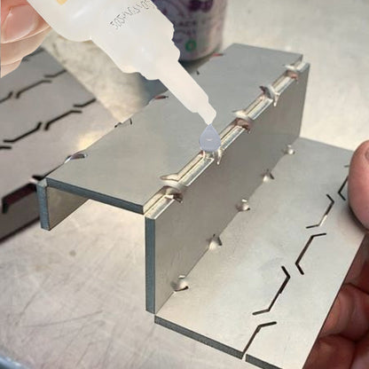 🏠55% korting🔥Snel drogende multifunctionele laslijm - Hoge sterkte verbinding voor metaal/kunststof/hout🛠️✨