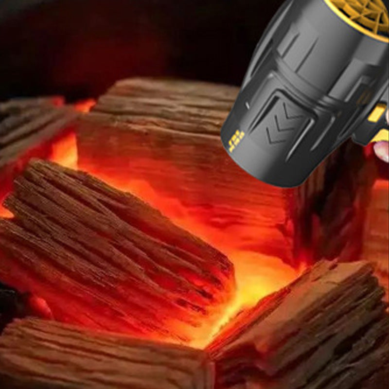 🔈🔈60% korting🔥Draadloze, draagbare, turbo-aangedreven, oplaadbare ventilator met hoog vermogen