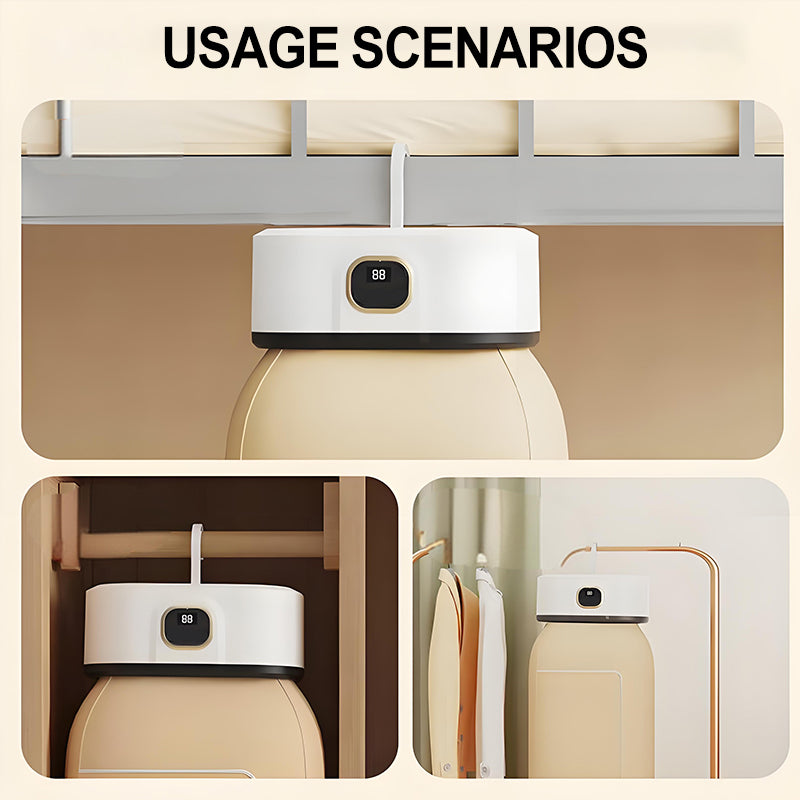 🔈🔈LAATSTE DAG UITVERKOOP 55% KORTING🔥 Draagbare opvouwbare mini-droger