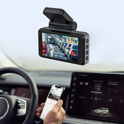 🔈🔈NU 60% KORTING! 🚗 4K Ultra HD Autodashcam – Nachtzicht, Wifi & Mobiele App | Veilig Rijden & Altijd Opnames! 🌙