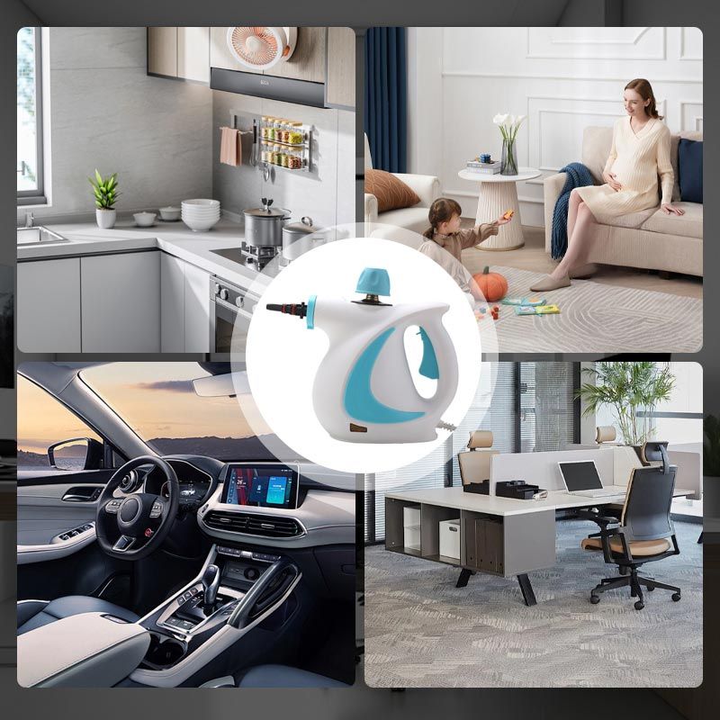 🔈🔈60% KORTING🔥1050 W handbediende natuurlijke stoomreiniger voor meerdere oppervlakken onder druk