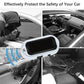 🚗 Zonne-energie-dummy-alarm met knipperend LED-lampje – lichtsensor, simuleert een alarmsysteem, voor auto’s en binnenshuis