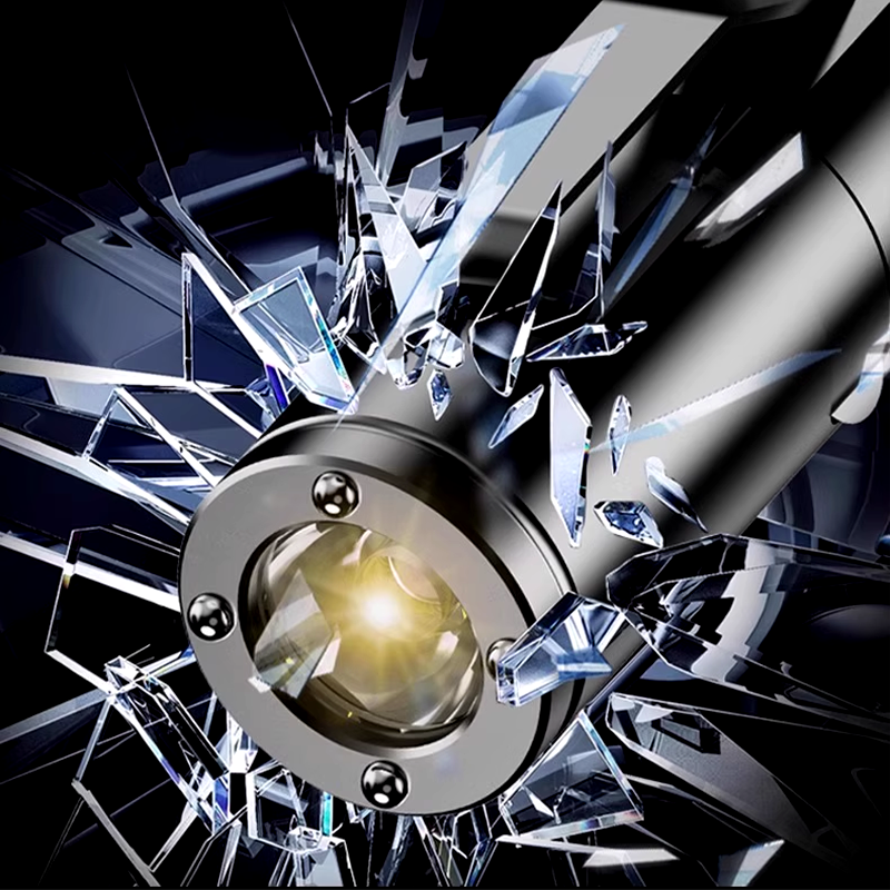 Oplaadbare en Magnetische Mini Sleutelhanger Zaklamp