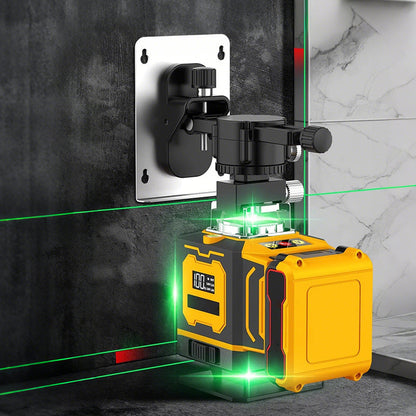 Hightech laserwaterpas ⚡ Variabele frequentiestraal zonder strooiing 🎯 Touchscreen-instelling voor dikkere lijnen, bediening met afstandsbediening, helder scherm – onmisbaar op de bouwplaats 🛠️
