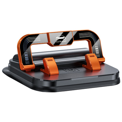 📱 NU 60% KORTING! ✨ 360° draaibare, opvouwbare telefoonhouder - Universele compatibiliteit met antislipbasis voor gebruik op bureau, auto en op reis 🚗💻