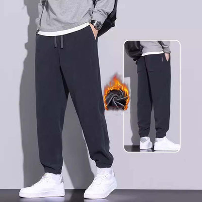 🔈🔈60% Korting🔥Heren corduroy broek met taps toelopende pasvorm, trekkoord en zakken