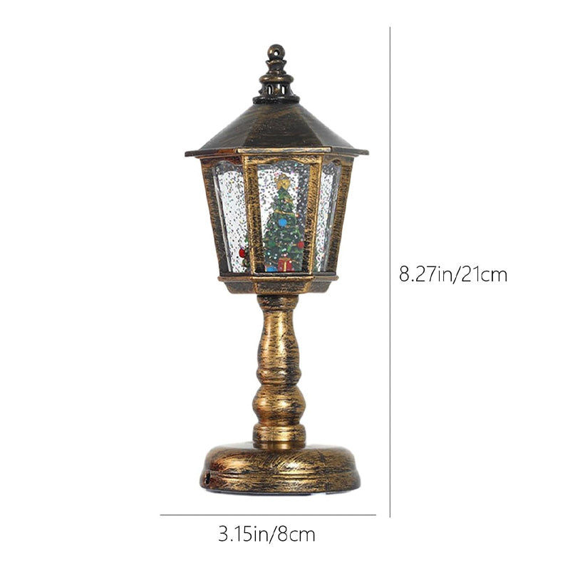 🎅Kerstspeciale aanbieding - 60% korting🎄Kerstmis Lichtgevende Sneeuw Nachtlampje met Muziek