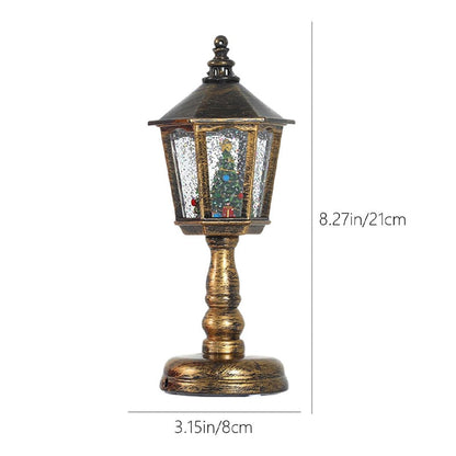 🎅Kerstspeciale aanbieding - 60% korting🎄Kerstmis Lichtgevende Sneeuw Nachtlampje met Muziek