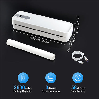 🔈🔈 60% korting! 🔥 Draagbare Bluetooth thermische printer – Print overal! 🚀 Gratis verzending!