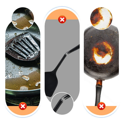 Hittestandvaste keukenspatel van voedingsveilig zilicon